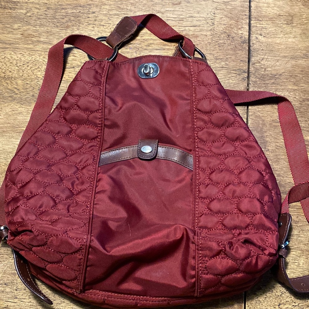 Mossy convertible backpack purse